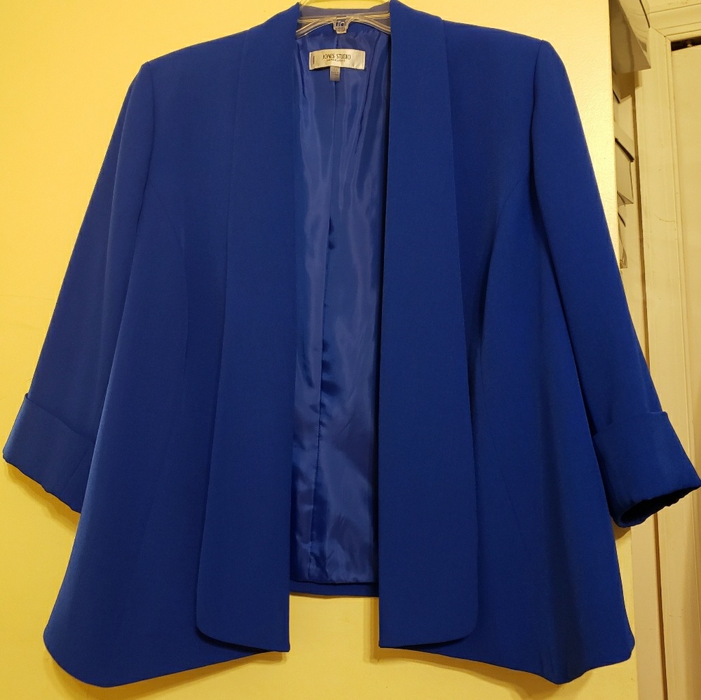 Jones Studio Separates Open Front Blazer